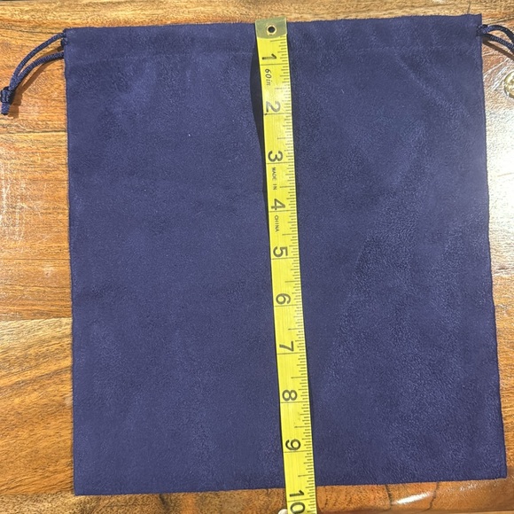 Tory Burch authentic purple Bag Fabric Pouch for wallet/ small purse / keychain - Picture 4 of 4